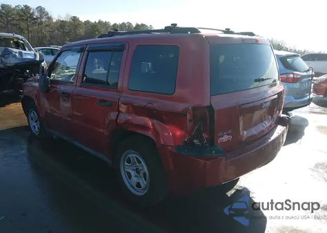 2007 Jeep Patriot Sport from USA, damaged, VIN 1J8FF28WX7D397192